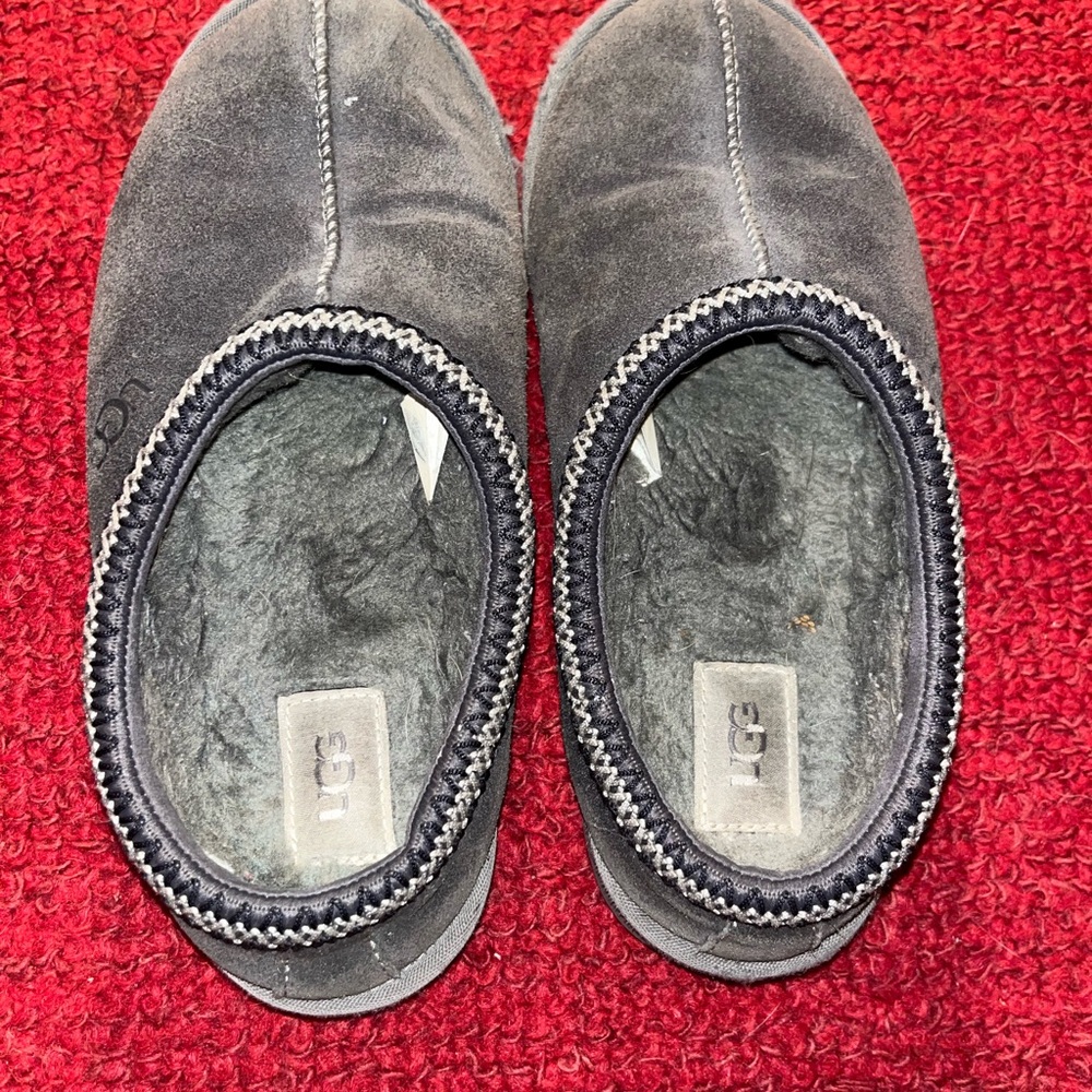 UGG Men's Charcoal Slip-Ons